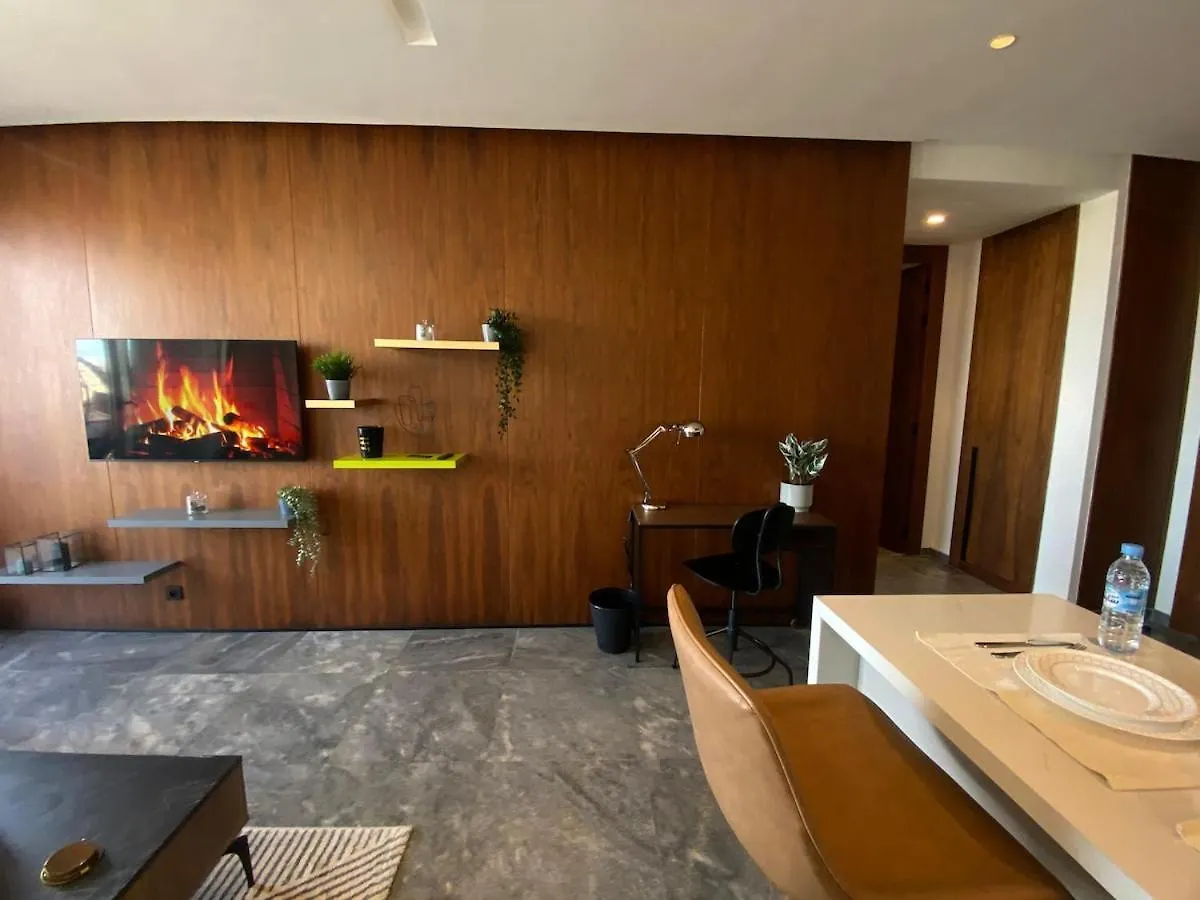 Central Luxury Apartment With Fast Fiber Wifi, Panoramic Balcony & Free Parking In Casablanca Cfc Casa Finnance City